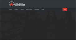 Desktop Screenshot of globalmissionawareness.com